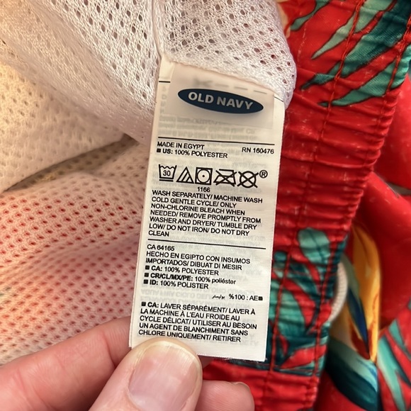 Mens Hawaiian Swim Trunks - Picture 6 of 9